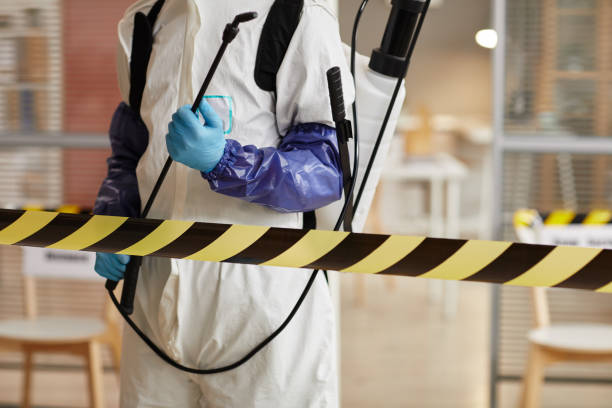 Professional Biohazard technician working in Deer Park, NY